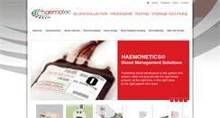 Desktop Screenshot of haemotec.co.za